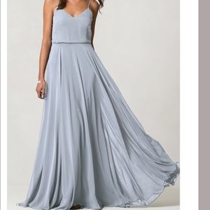 Jenny Yoo Inesse Bridesmaid Dress - whisper blue